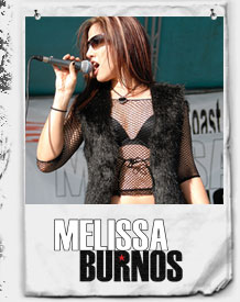Melissa Burnos in concert